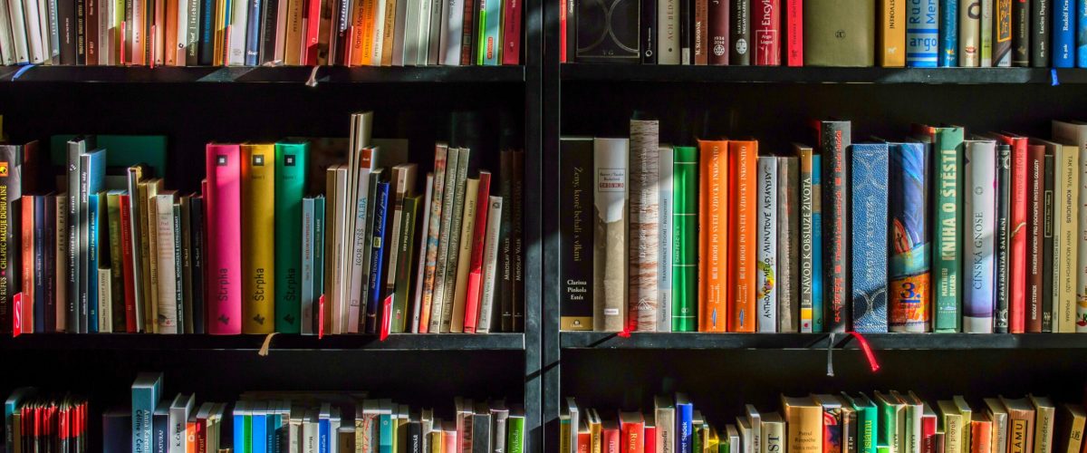 Vibrant collection of books on shelves for reading, research, and education.